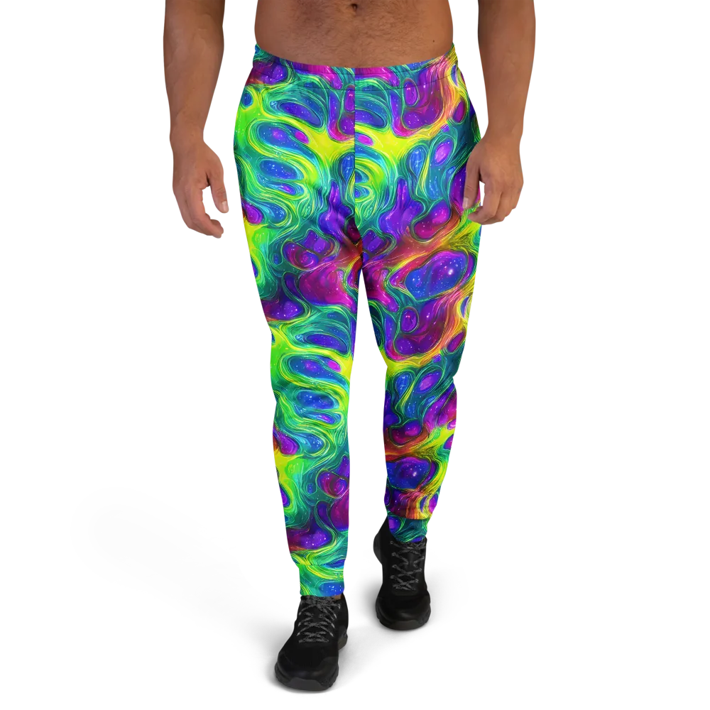 Radiant Ooze on Men's Joggers — Front
