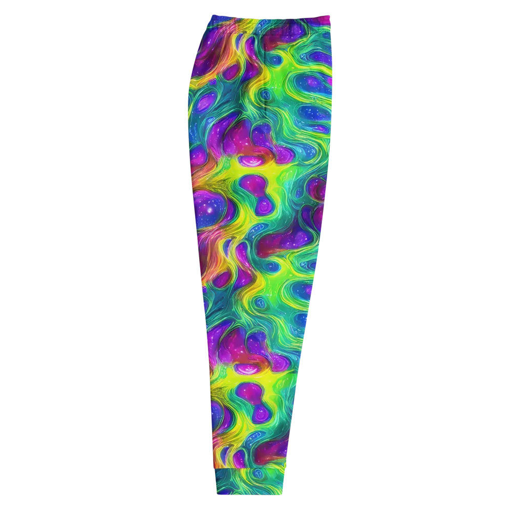 Radiant Ooze on Men's Joggers — Right