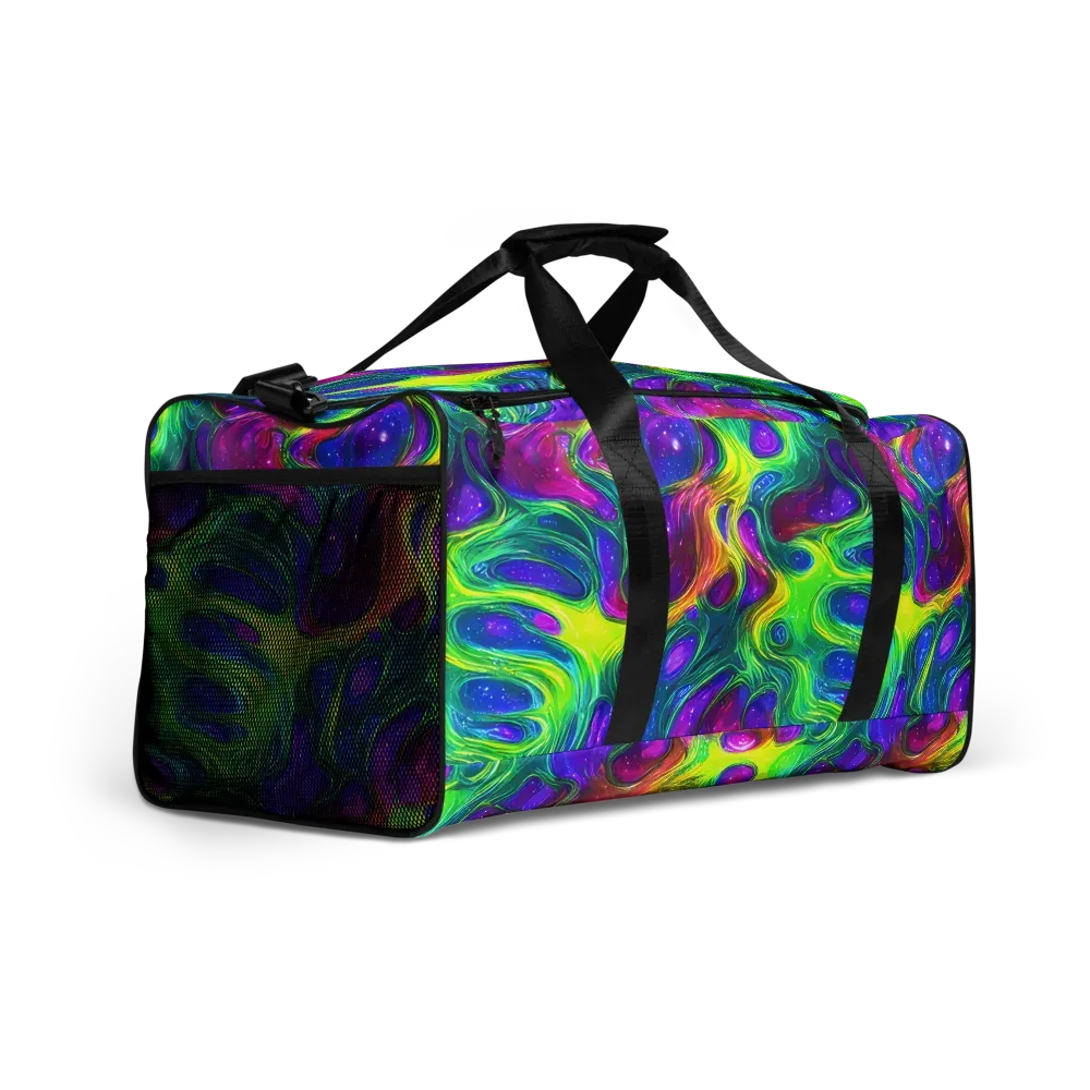 Radiant Ooze on Duffle Bag — Right Front