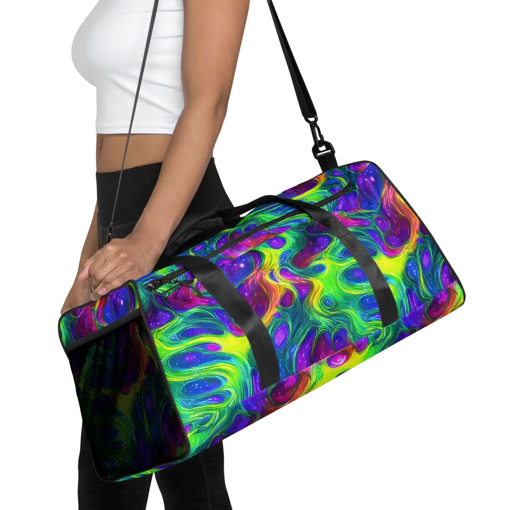 Radiant Ooze on Duffle Bag — Front