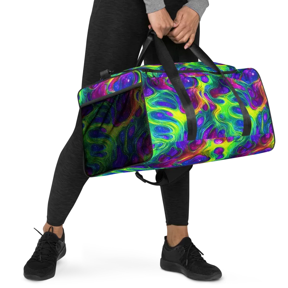 Radiant Ooze on Duffle Bag — Right Front