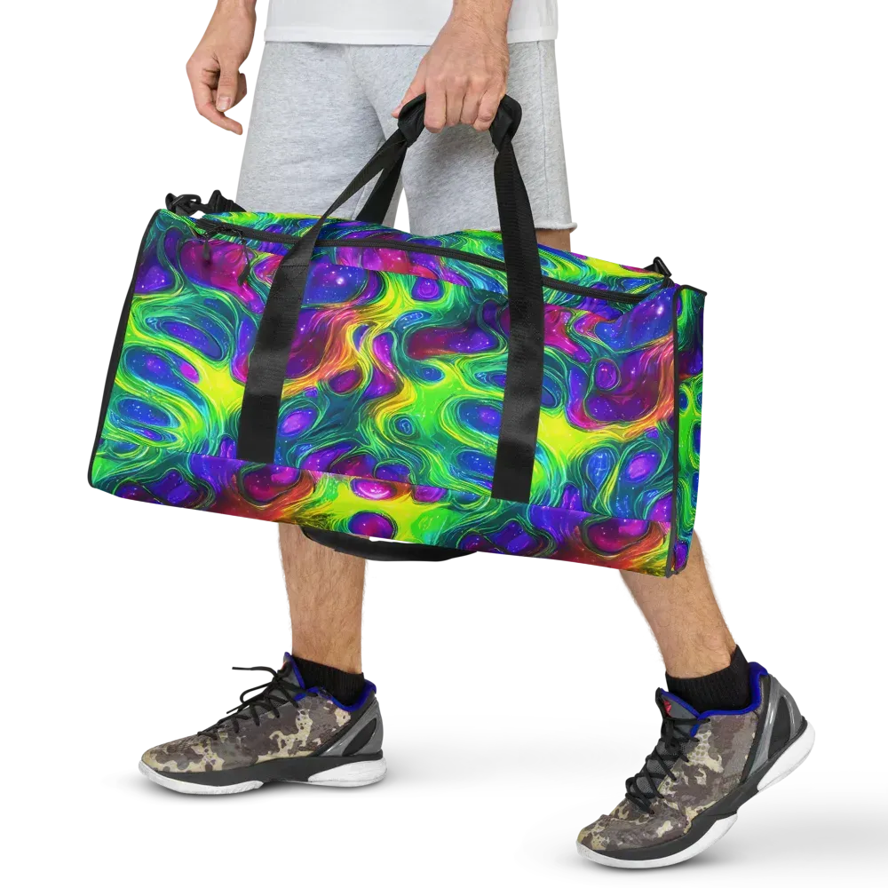 Radiant Ooze on Duffle Bag — Front