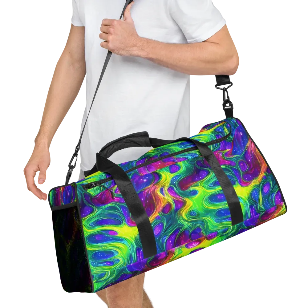 Radiant Ooze on Duffle Bag — Right Front
