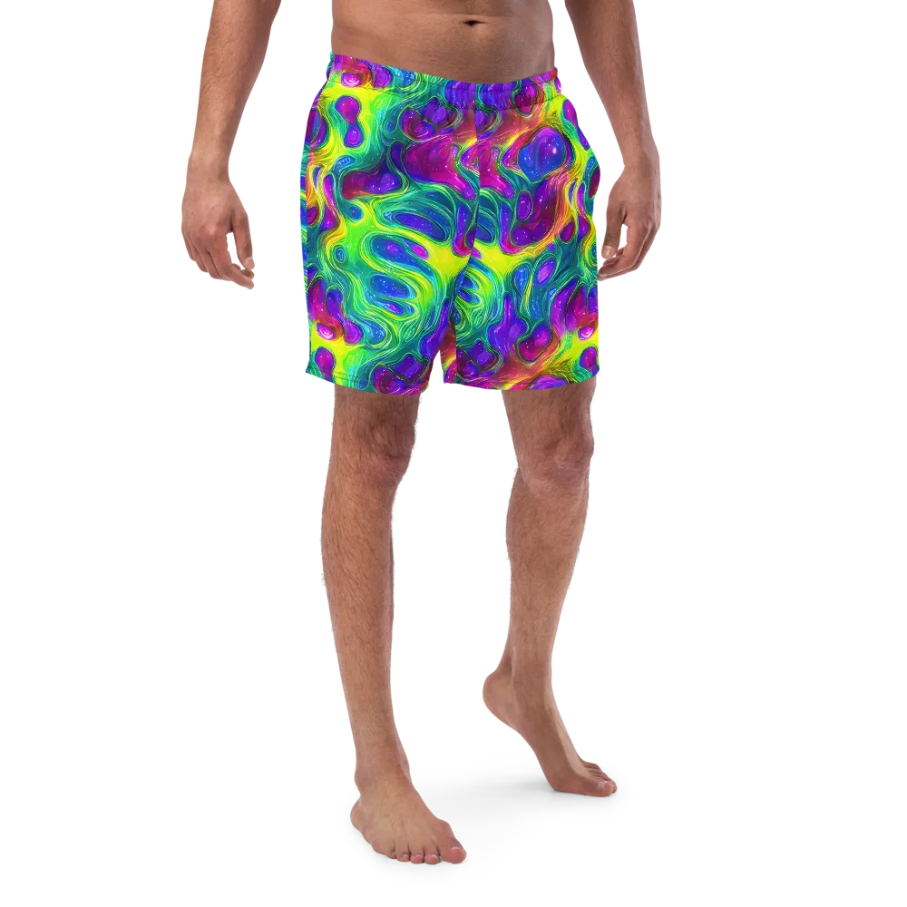 Radiant Ooze on Swim Trunks — Front