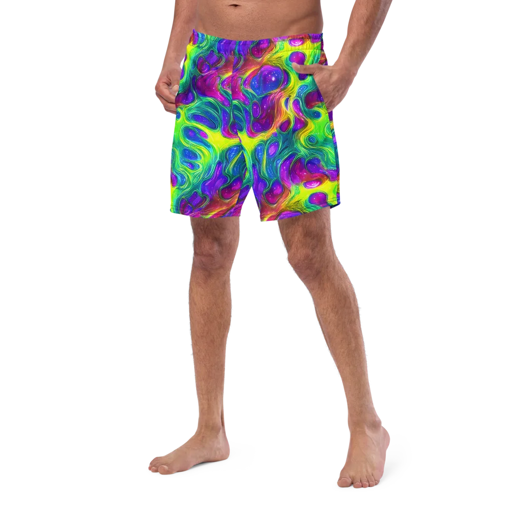 Radiant Ooze on Swim Trunks — Left Front