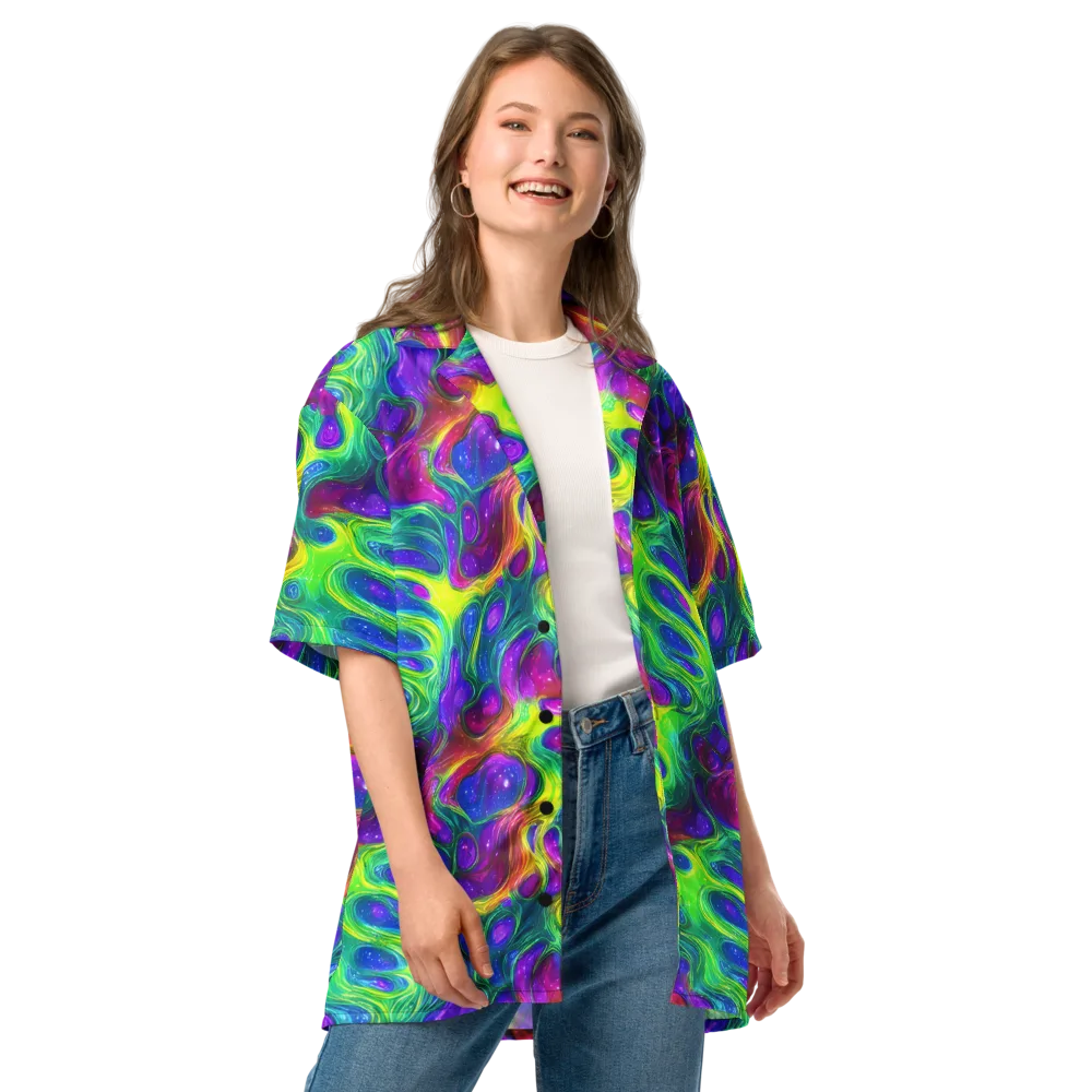 Radiant Ooze on Button Shirt — Front