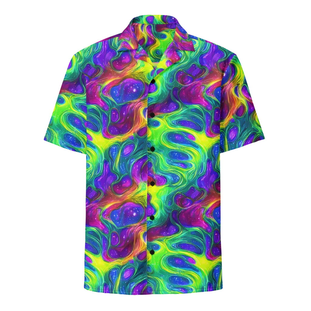 Radiant Ooze on Button Shirt — Front