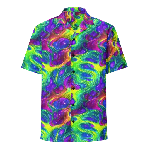 Radiant Ooze on a Button Shirt
