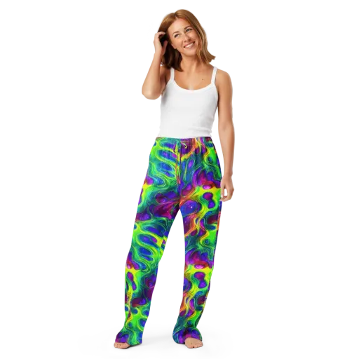 Radiant Ooze on a Women's Pajama Pants