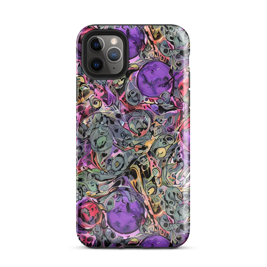Violet Menagerie on Tough Case for iPhone® — Front