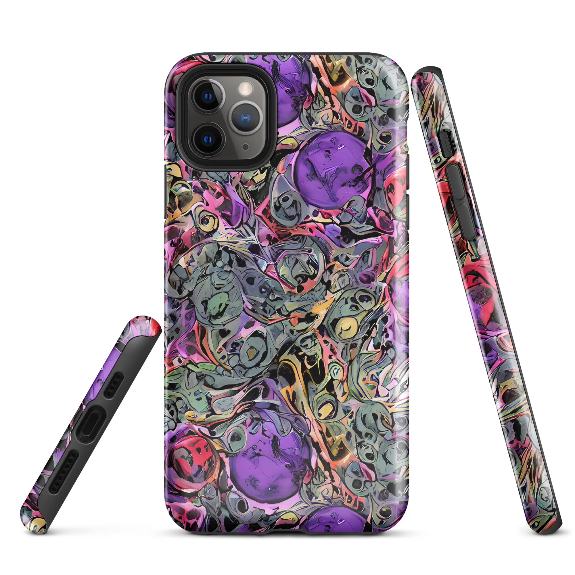 Violet Menagerie on Tough Case for iPhone® — Front