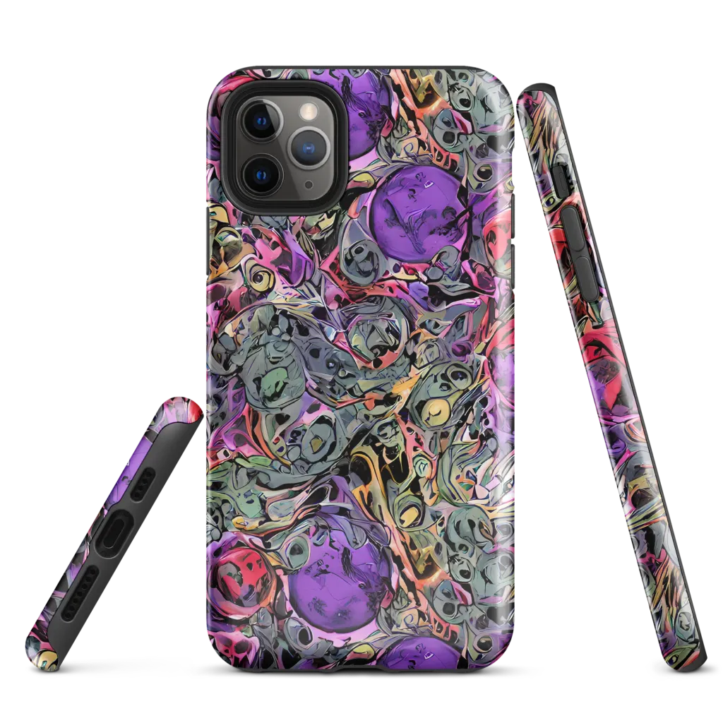 Violet Menagerie on Tough Case for iPhone® — Front