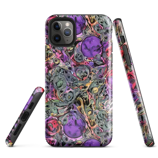 Violet Menagerie on a Tough Case for iPhone®