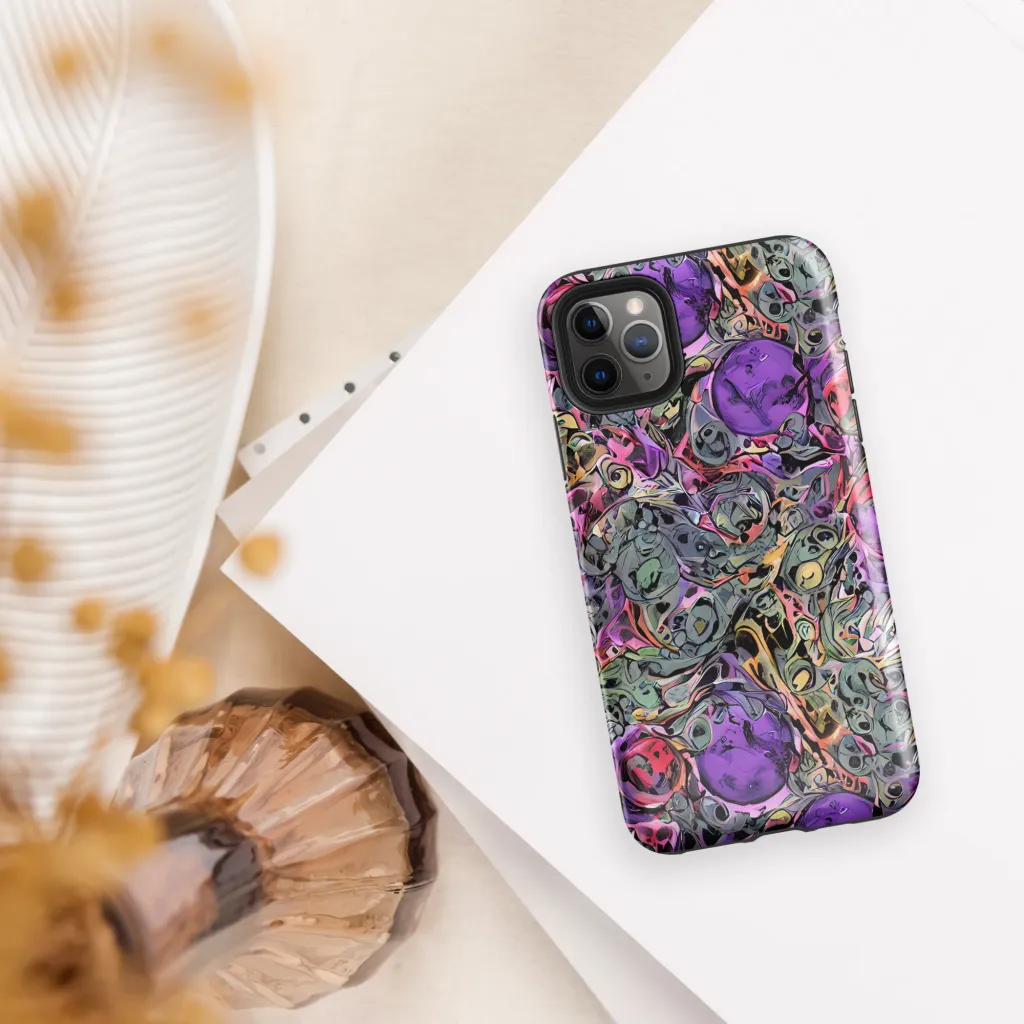 Violet Menagerie on Tough Case for iPhone® — Front