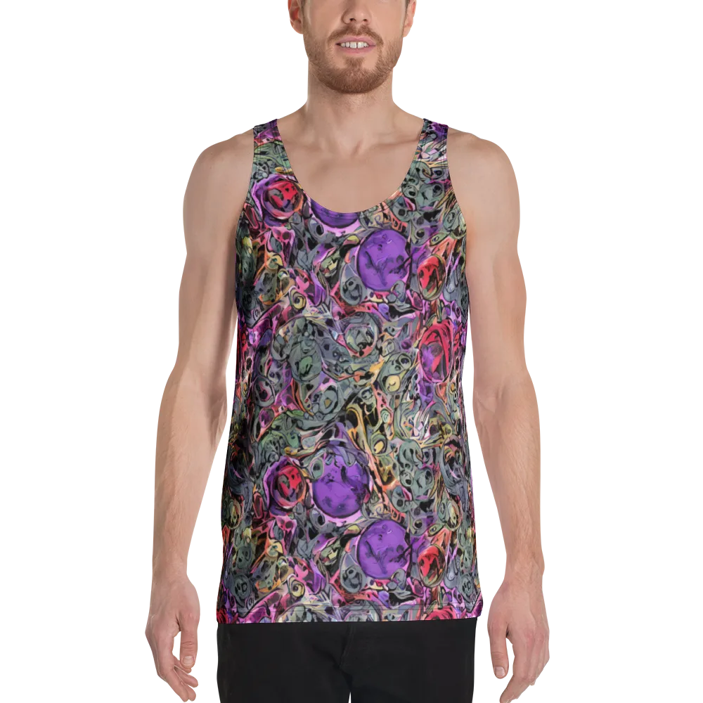 Violet Menagerie on Men's Tank Top — Front