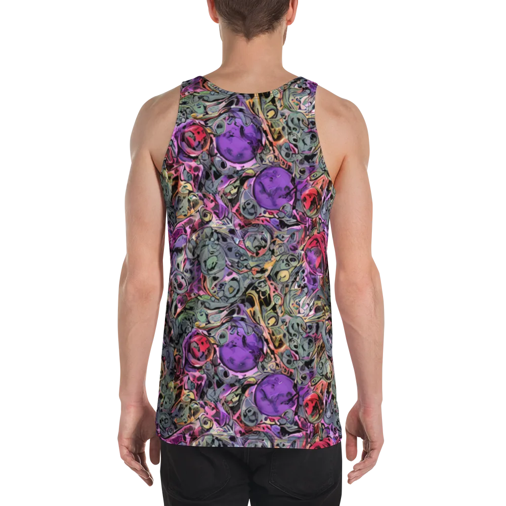 Violet Menagerie on Men's Tank Top — Back
