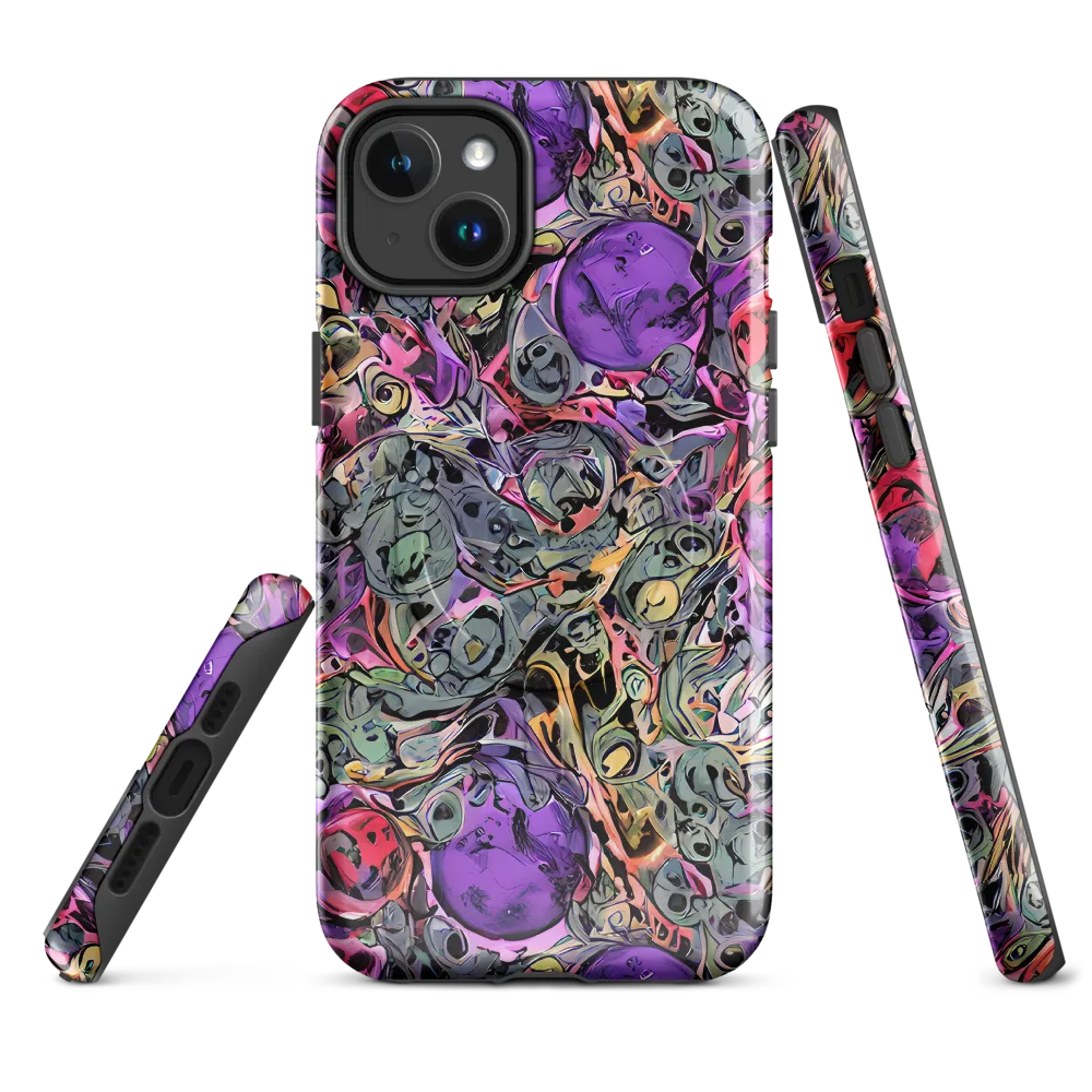 Violet Menagerie on MagSafe Tough Case for iPhone® — Front