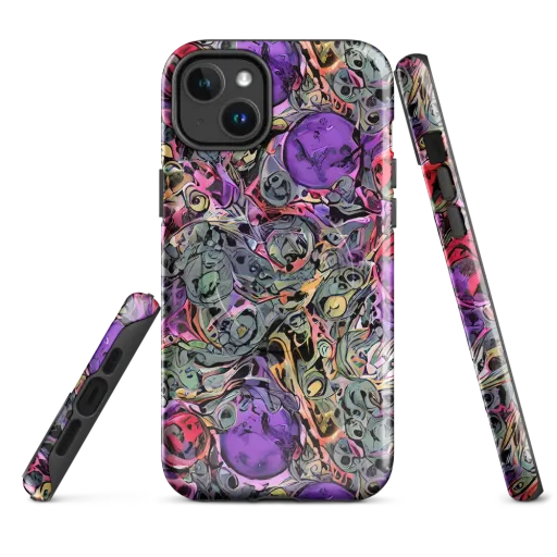 Violet Menagerie on a MagSafe Tough Case for iPhone®