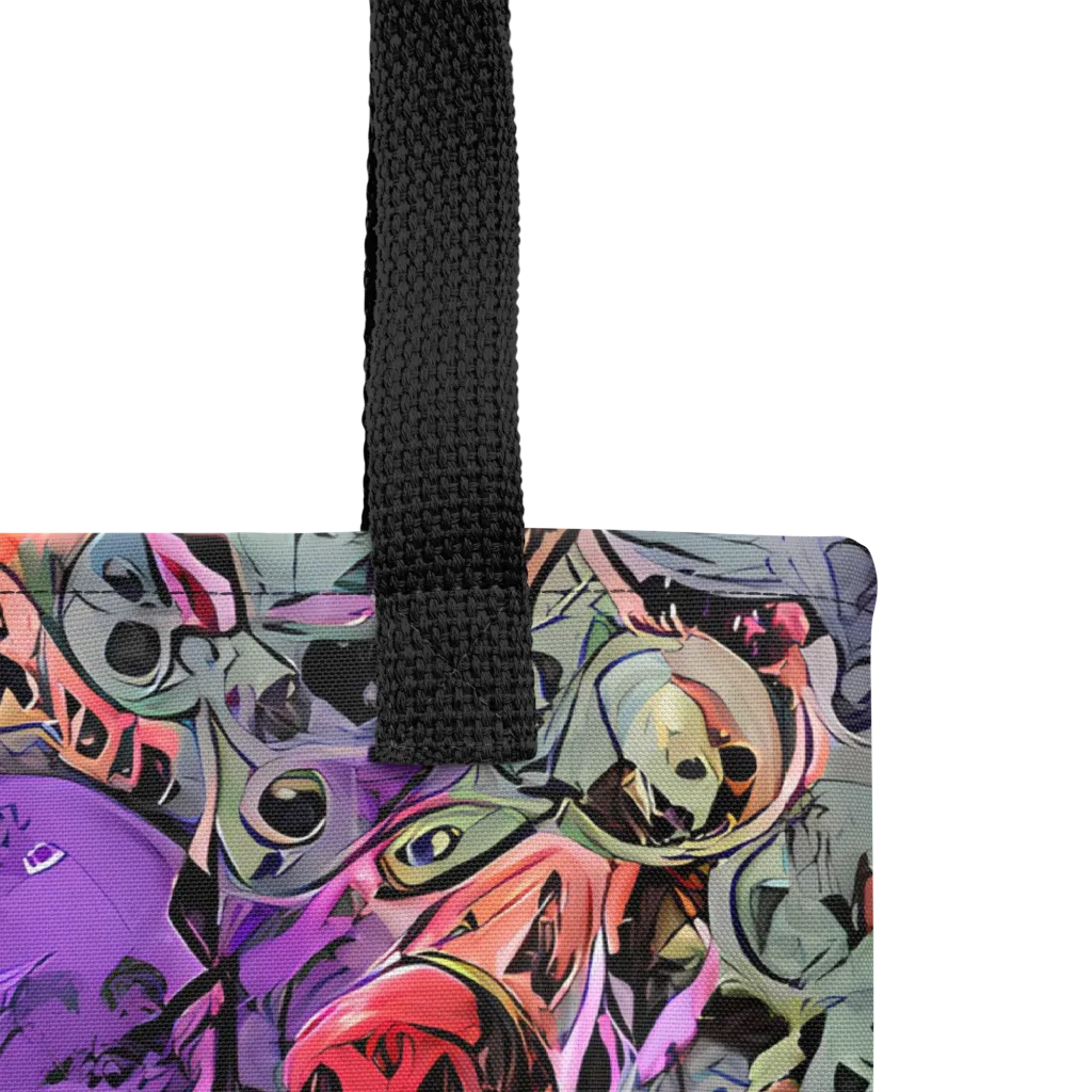 Violet Menagerie on Tote Bag — Product details