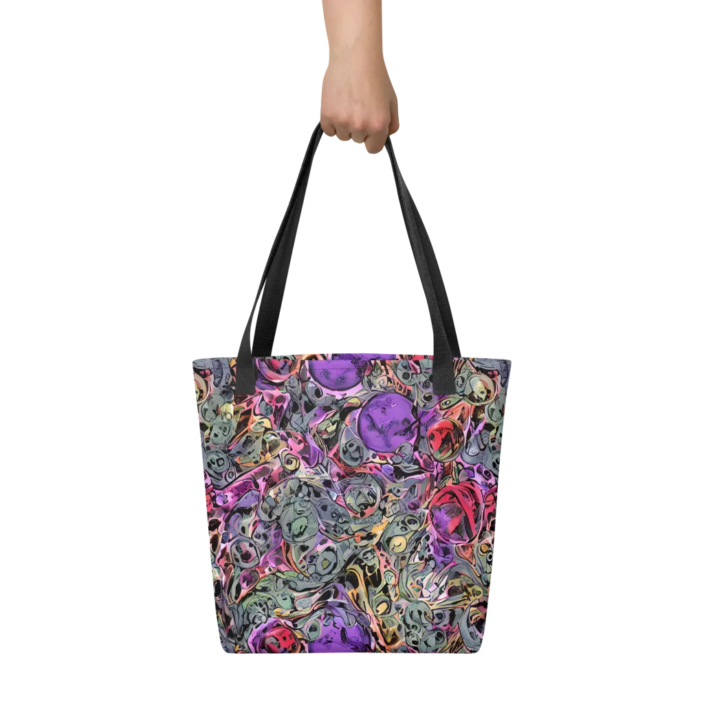 Violet Menagerie on Tote Bag — Front