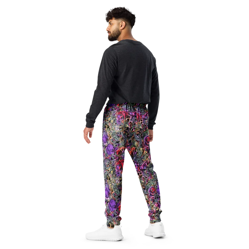 Violet Menagerie on Men's Joggers — Back