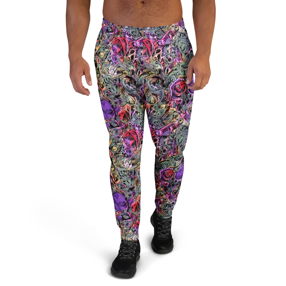 Violet Menagerie on Men's Joggers — Front
