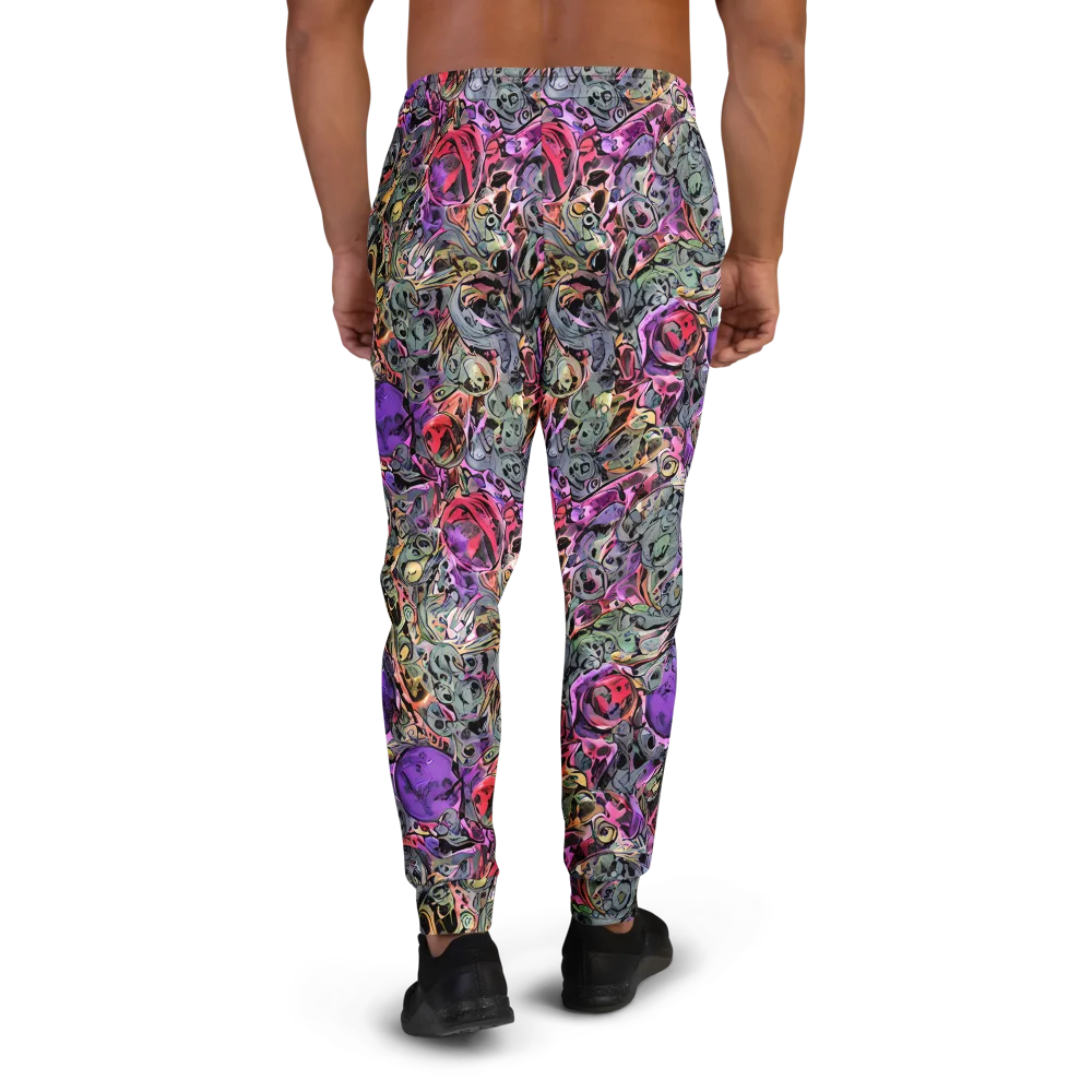 Violet Menagerie on Men's Joggers — Back