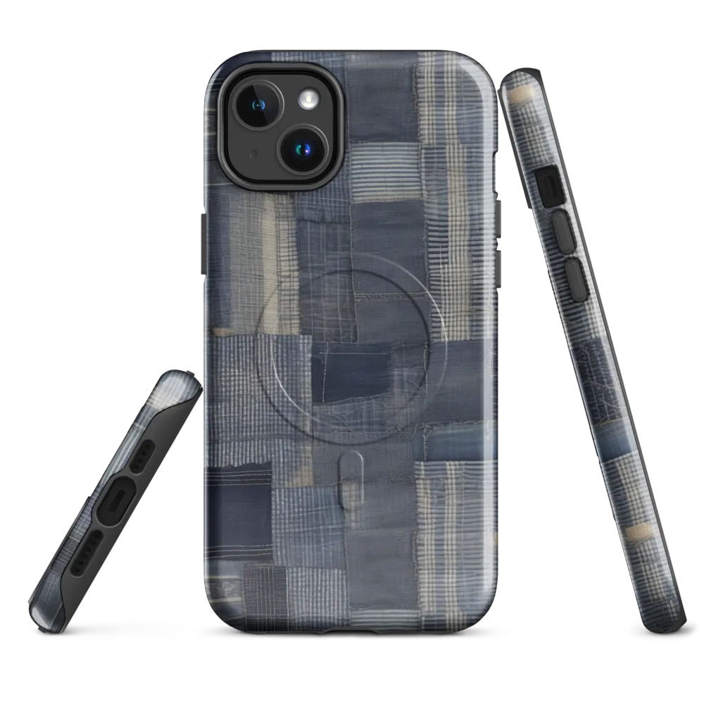 Blue Loom on MagSafe Tough Case for iPhone® — Front