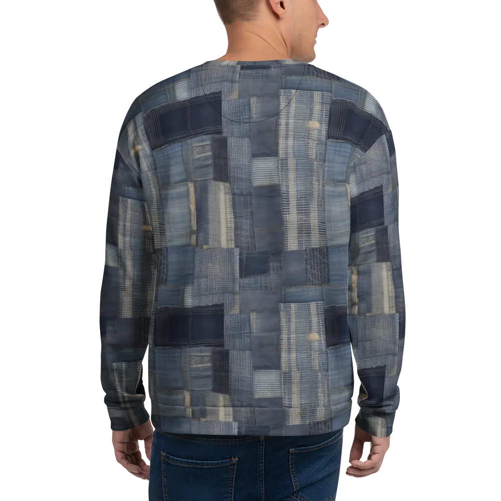 Blue Loom on Sweatshirt — Back