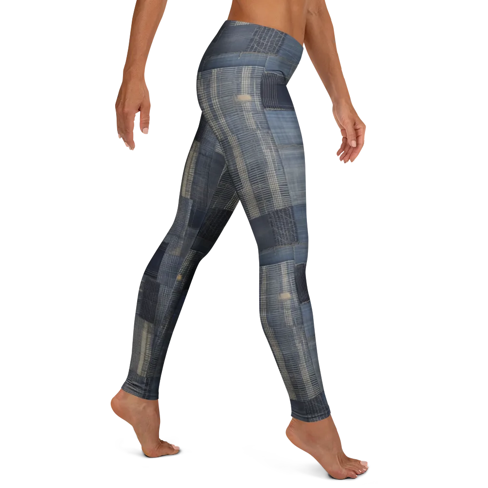 Blue Loom on Leggings — Right
