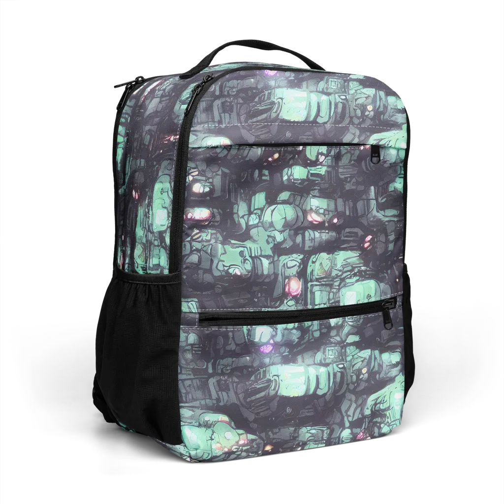 Neon Underworld on Utility Backpack — Right Front