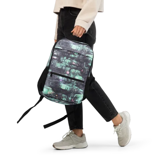 Neon Underworld on a Utility Backpack
