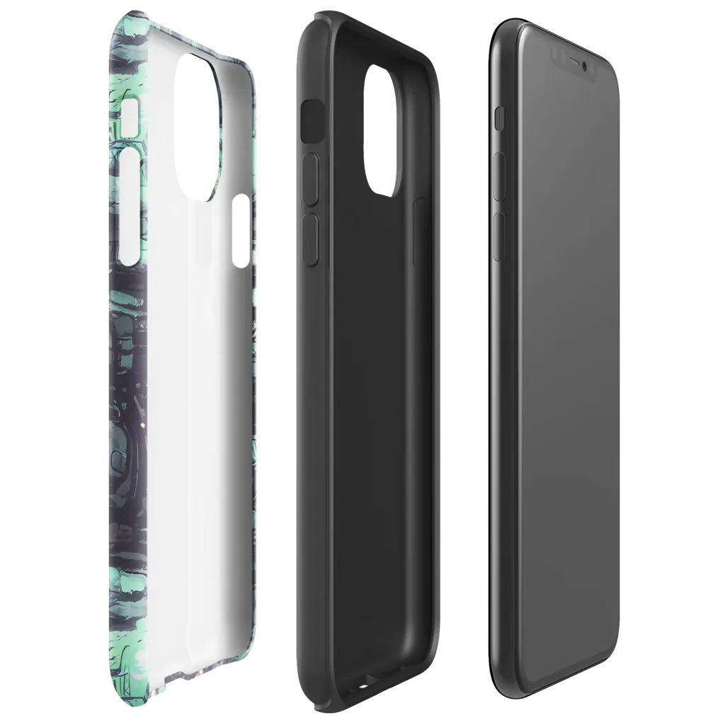 Neon Underworld on Tough Case for iPhone® — Right