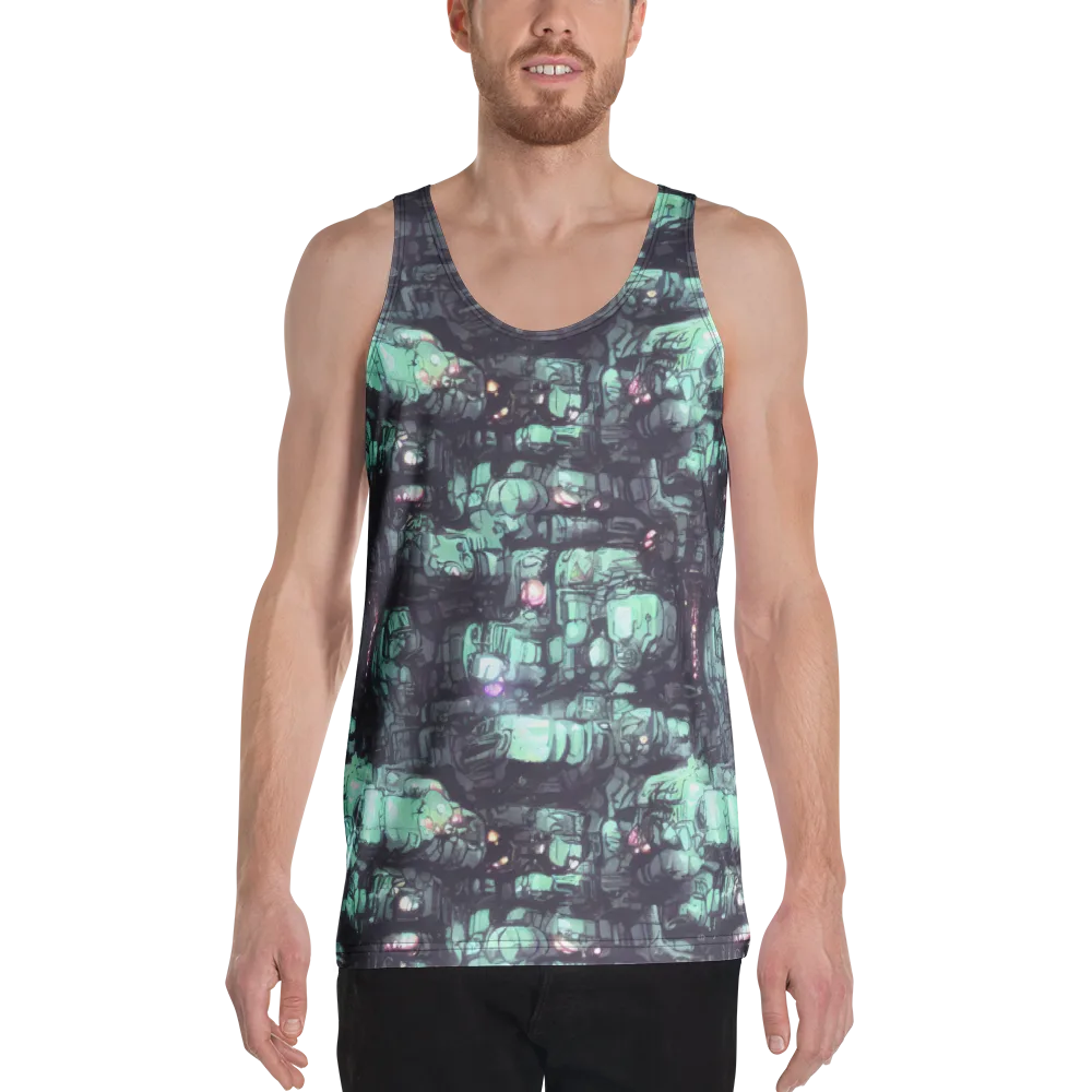Neon Underworld on Men's Tank Top — Front
