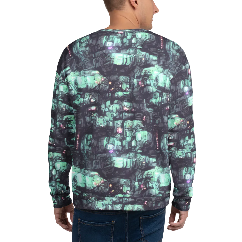 Neon Underworld on Sweatshirt — Back