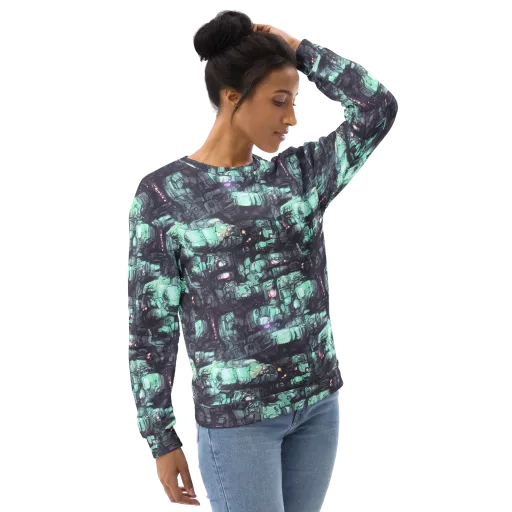 Neon Underworld on a Sweatshirt
