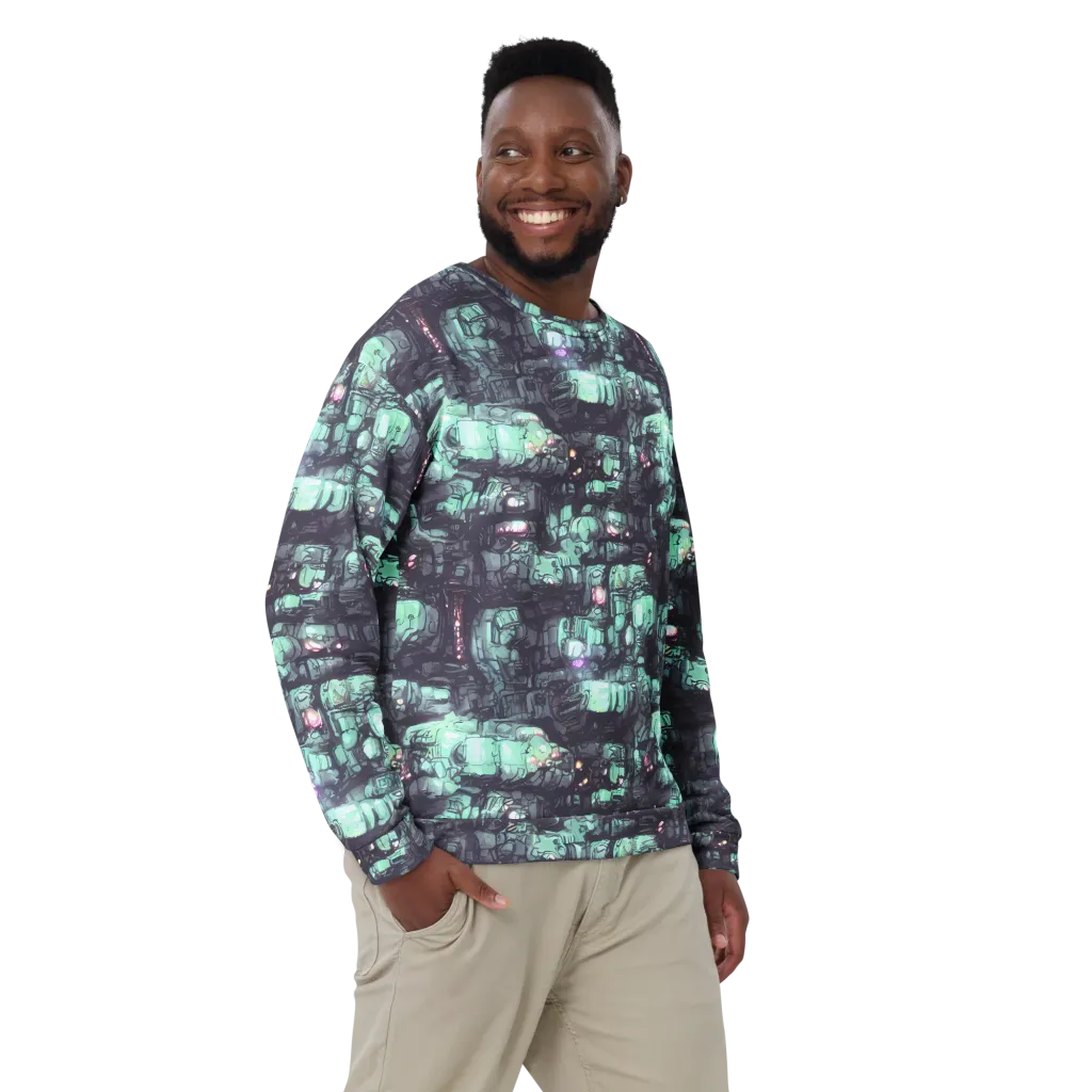 Neon Underworld on Sweatshirt — Front