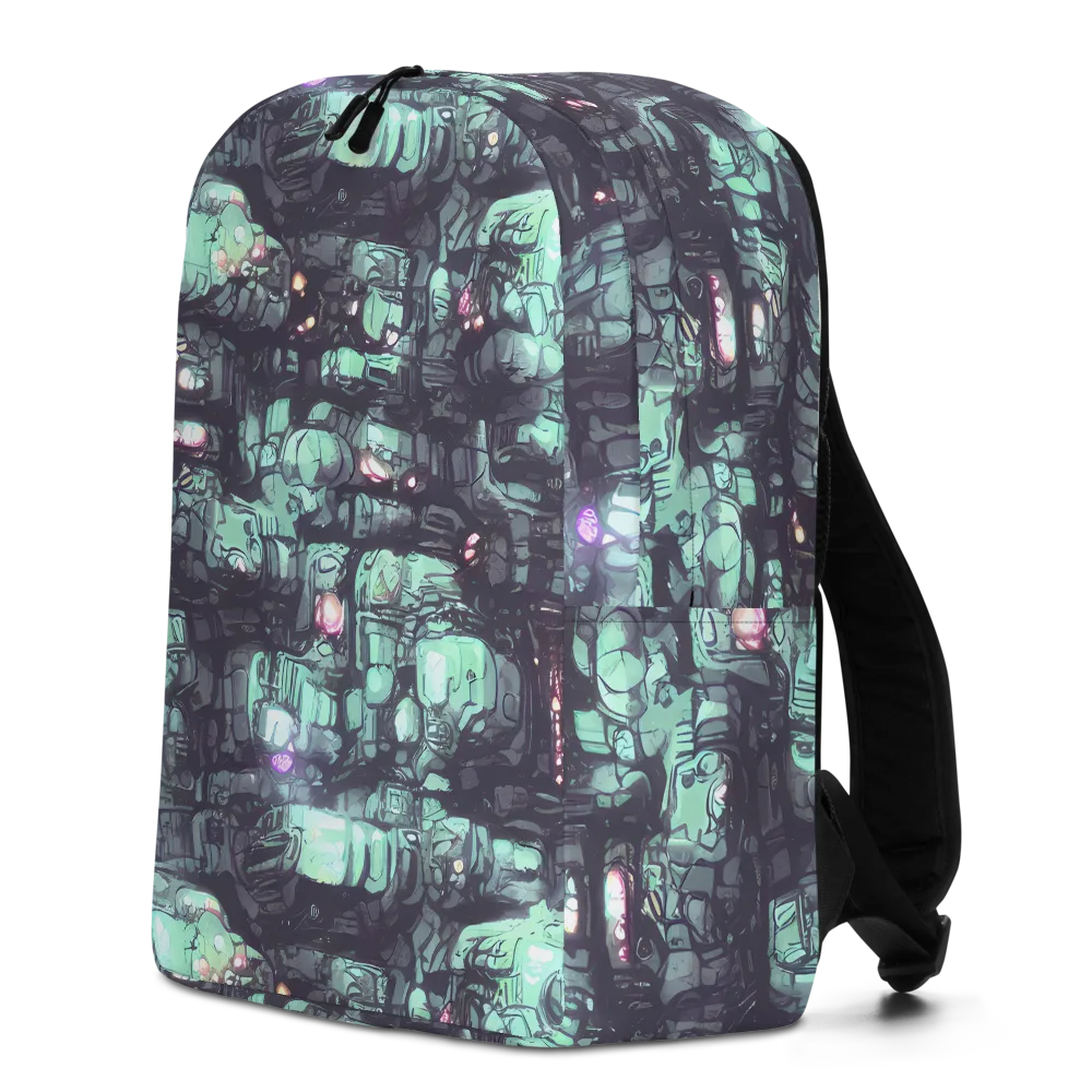 Neon Underworld on Minimalist Backpack — Left