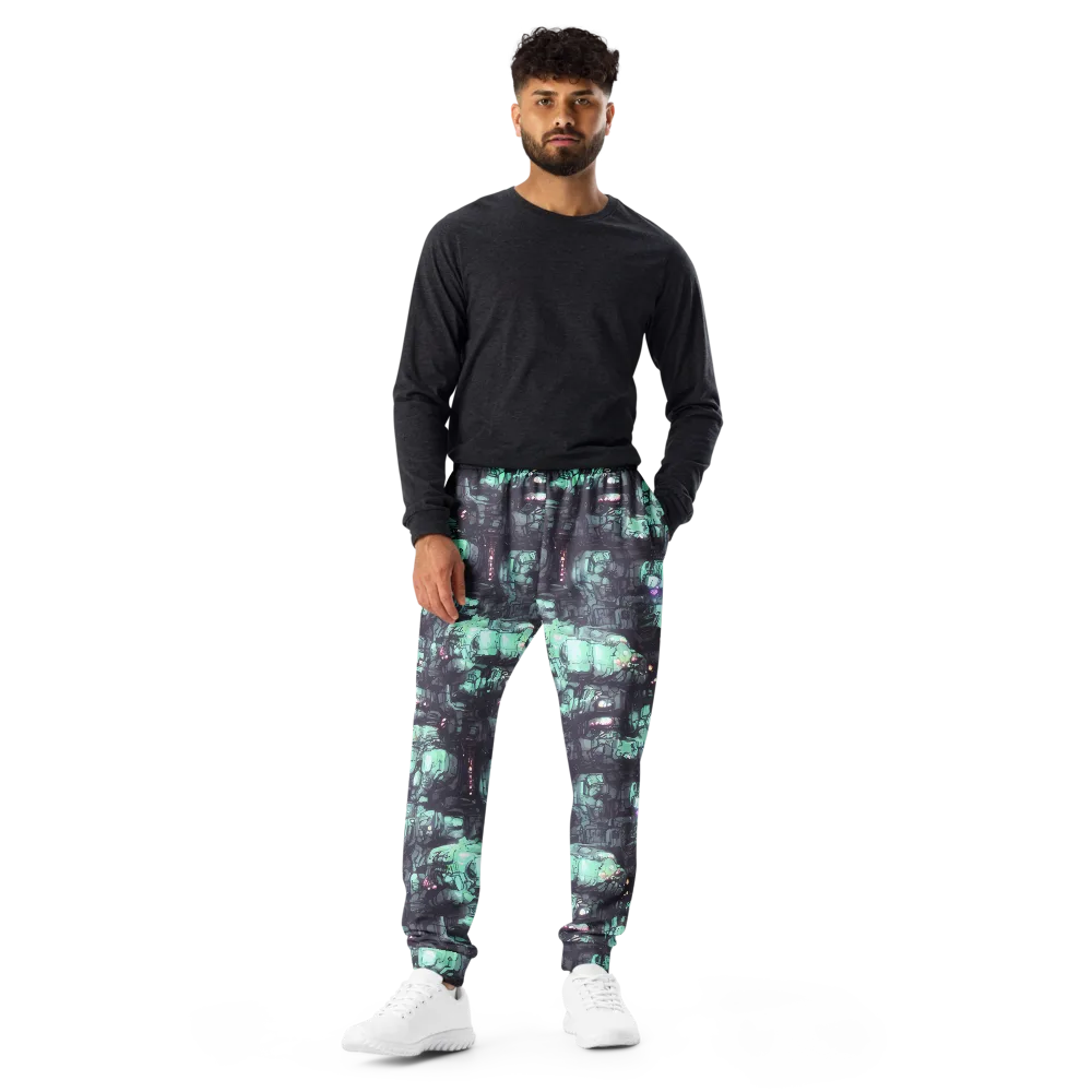 Neon Underworld on Men's Joggers — Front