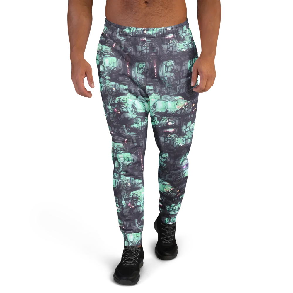 Neon Underworld on Men's Joggers — Front