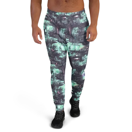Neon Underworld on a Men's Joggers