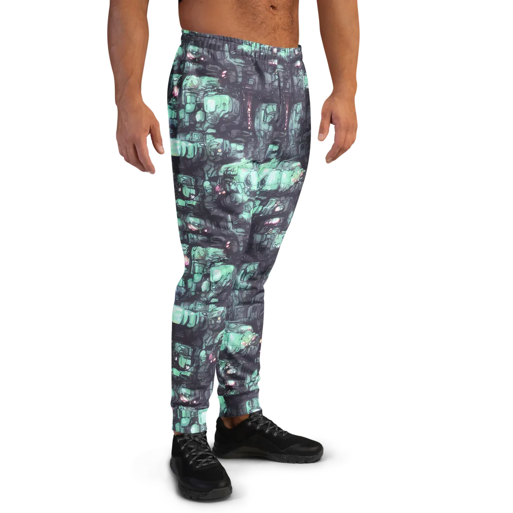 Neon Underworld on Men's Joggers — Right