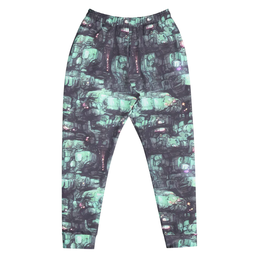 Neon Underworld on Men's Joggers — Front