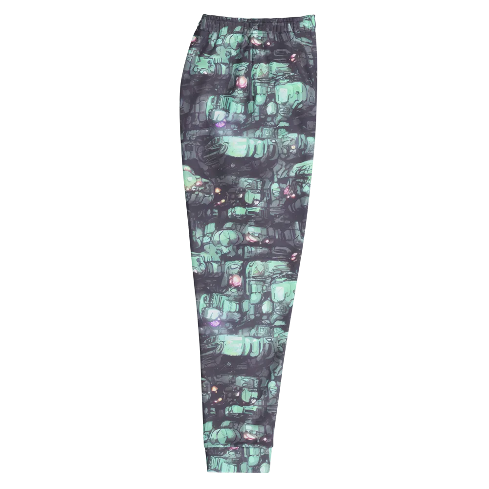 Neon Underworld on Men's Joggers — Right