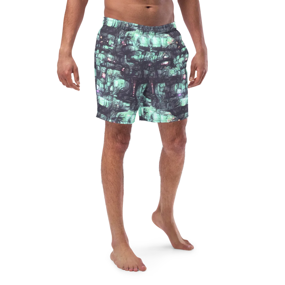 Neon Underworld on Swim Trunks — Front