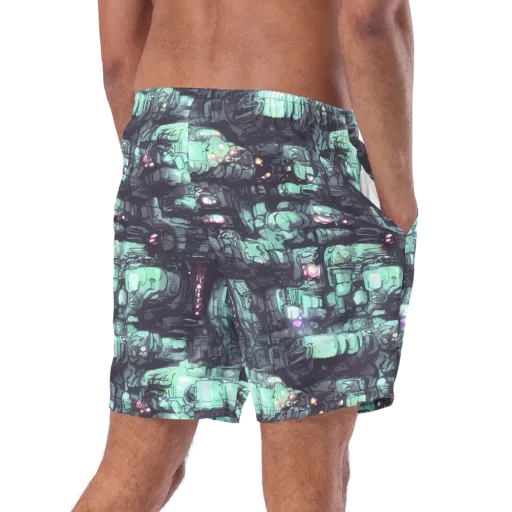 Neon Underworld on a Swim Trunks