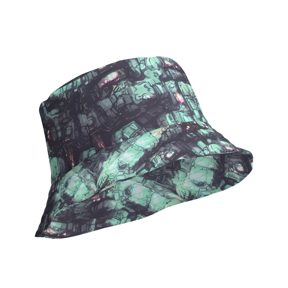 Neon Underworld on Reversible Bucket Hat — Product details Outside
