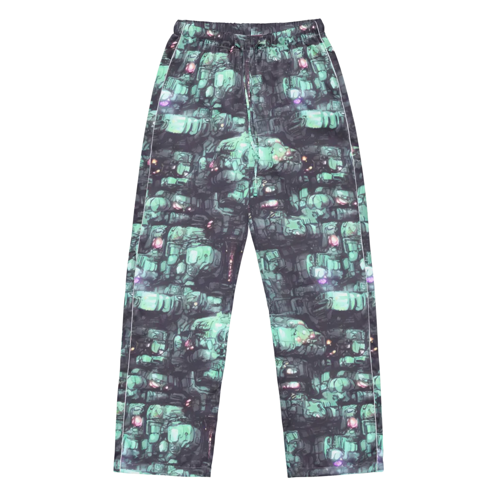 Neon Underworld on Women's Pajama Pants — Front