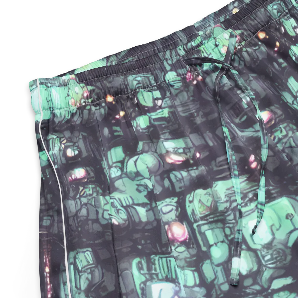 Neon Underworld on Women's Pajama Shorts — Product details