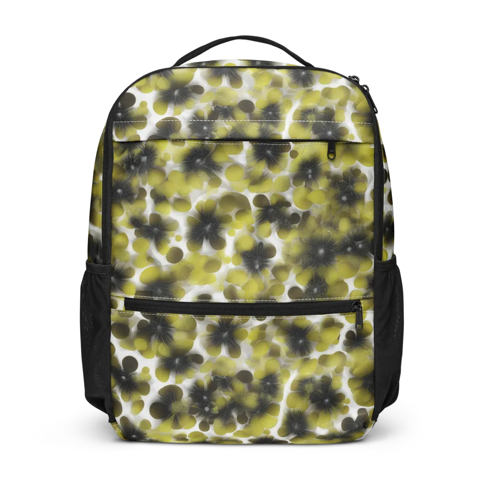 Chartreuse Midnight on Utility Backpack — Front
